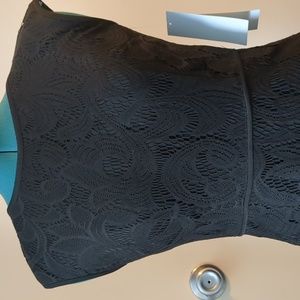 Black lacey dress NWT 0P